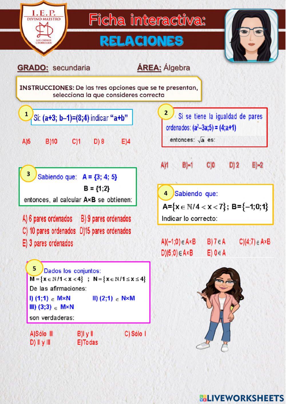 Relaciones Relaciones
