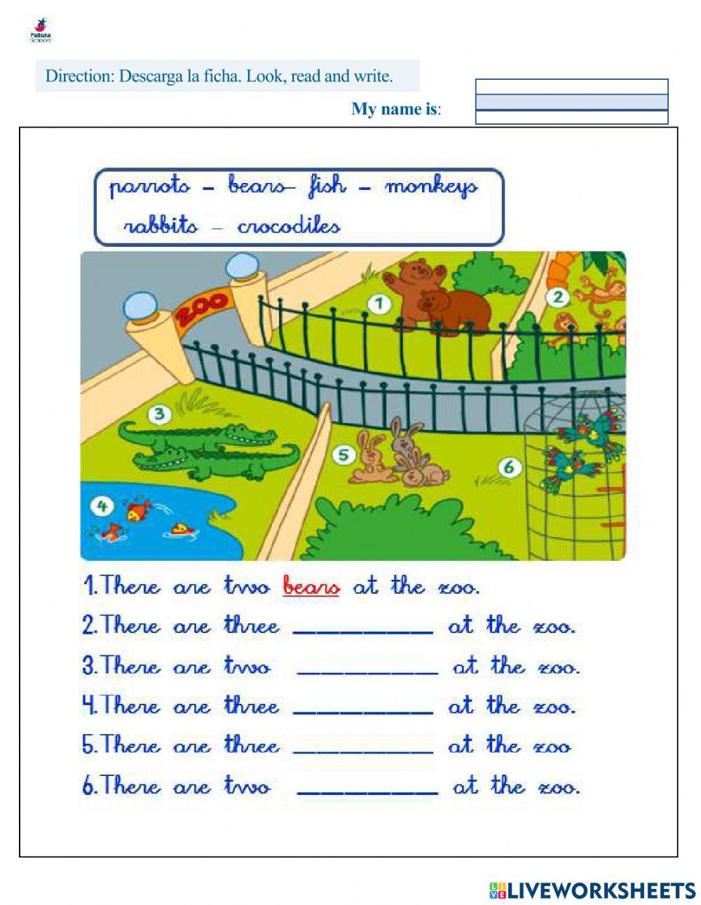 There is there are liveworksheets 1676685