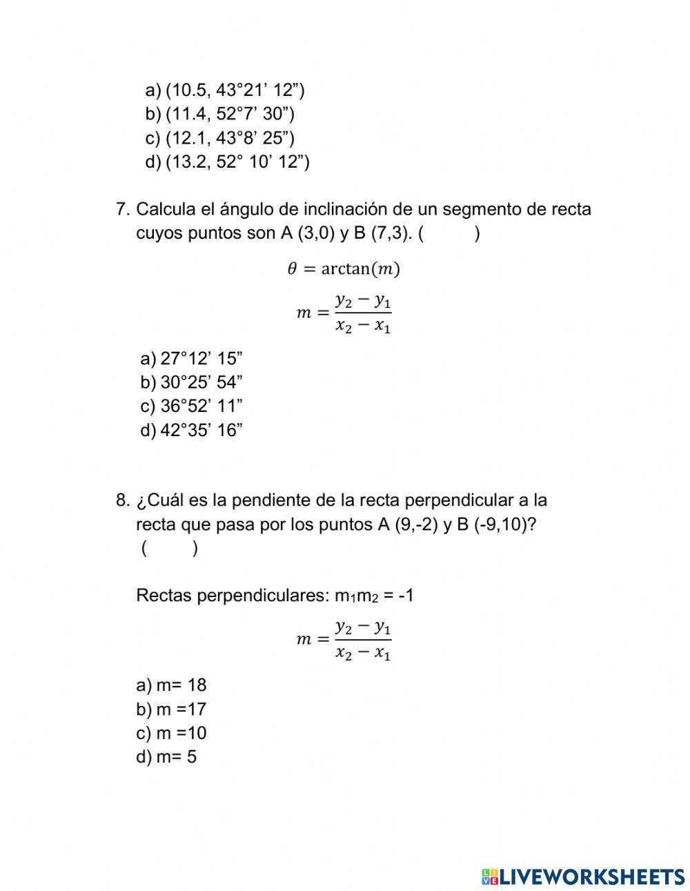 Examen EDA Matemáticas III
