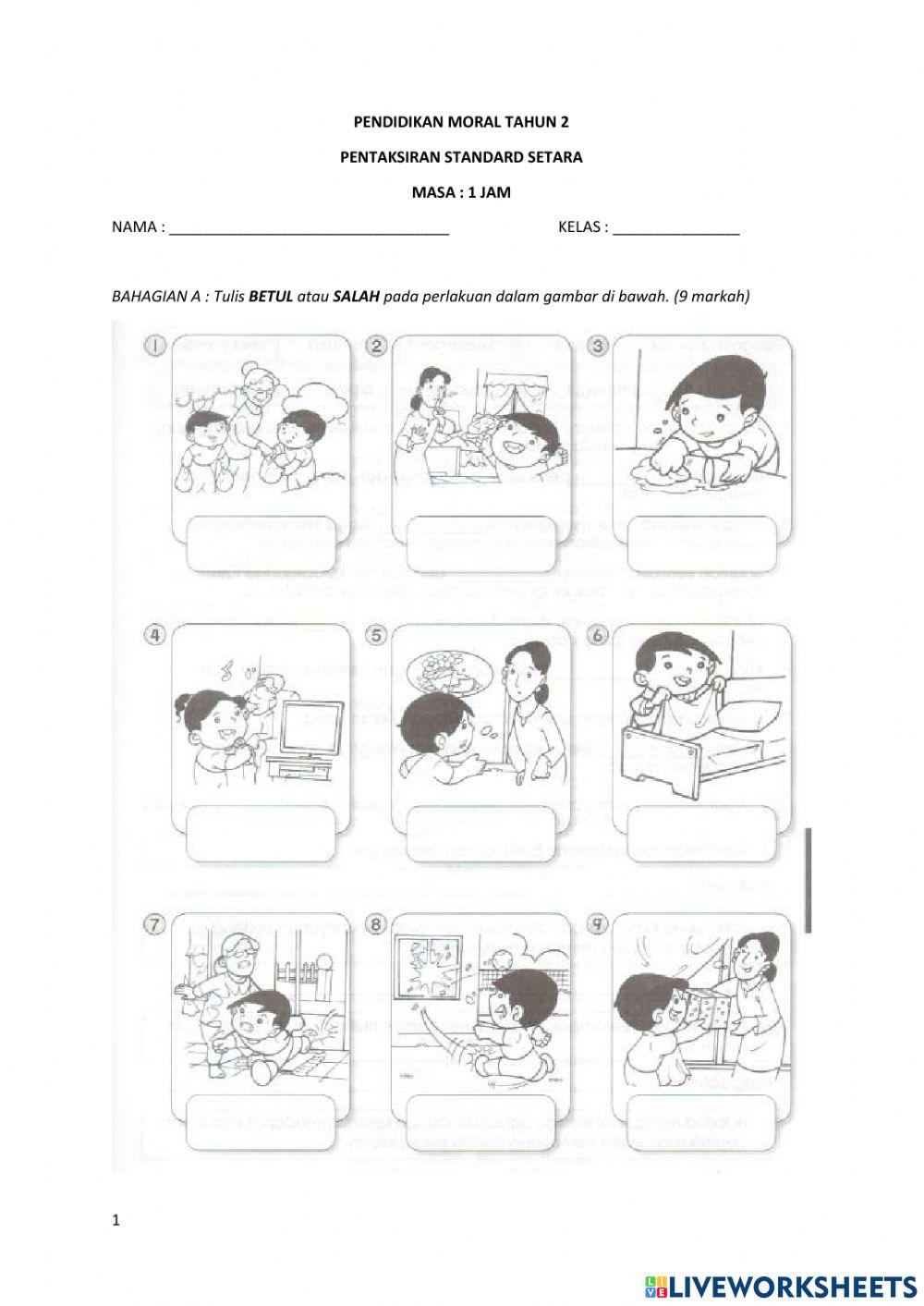 Pendidikan Moral Tahun 2