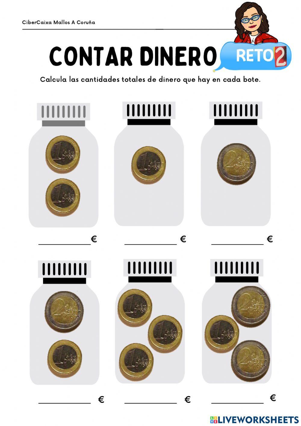 RETO 2 y RETO 3 Monedas de euro