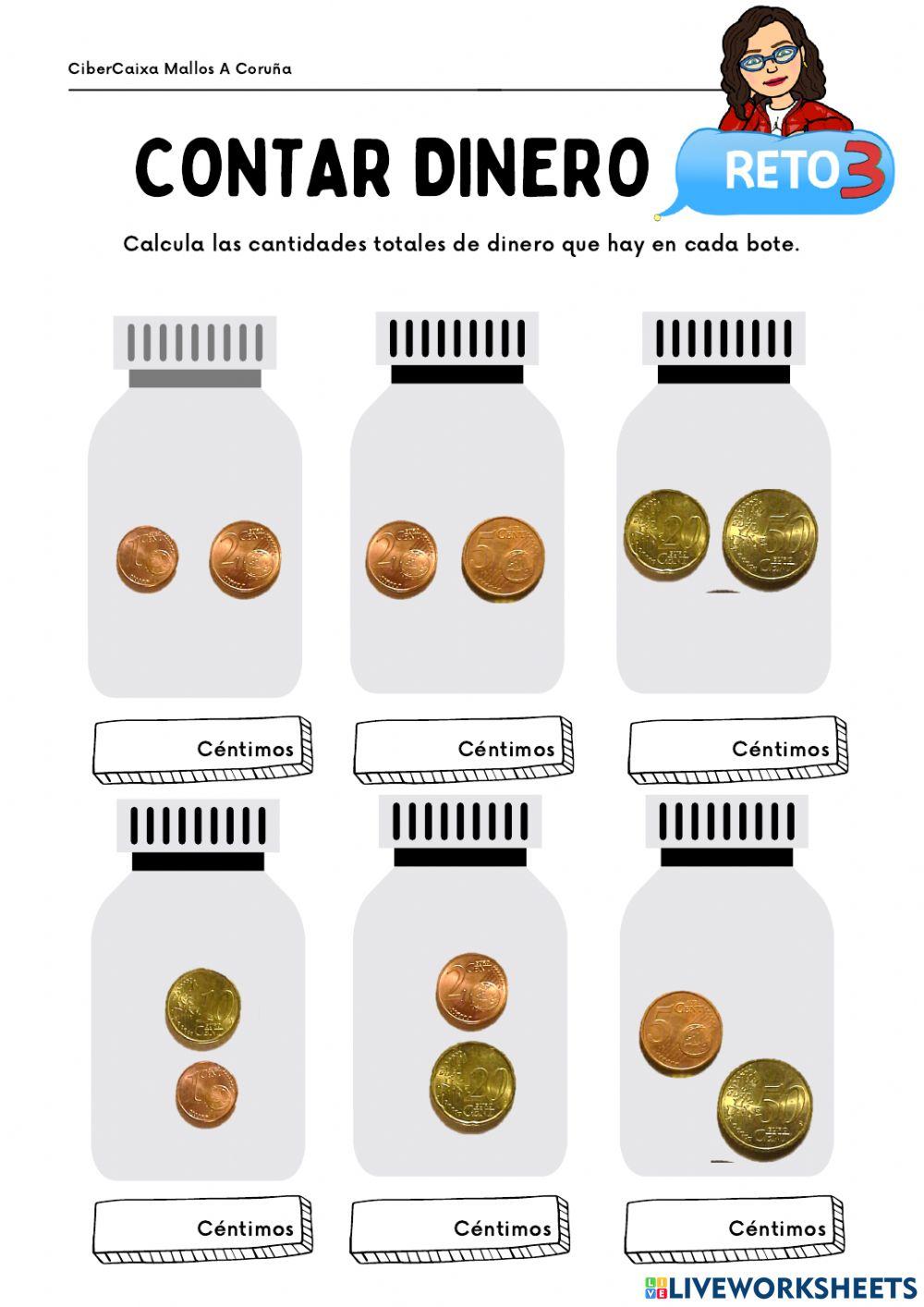 RETO 2 y RETO 3 Monedas de euro