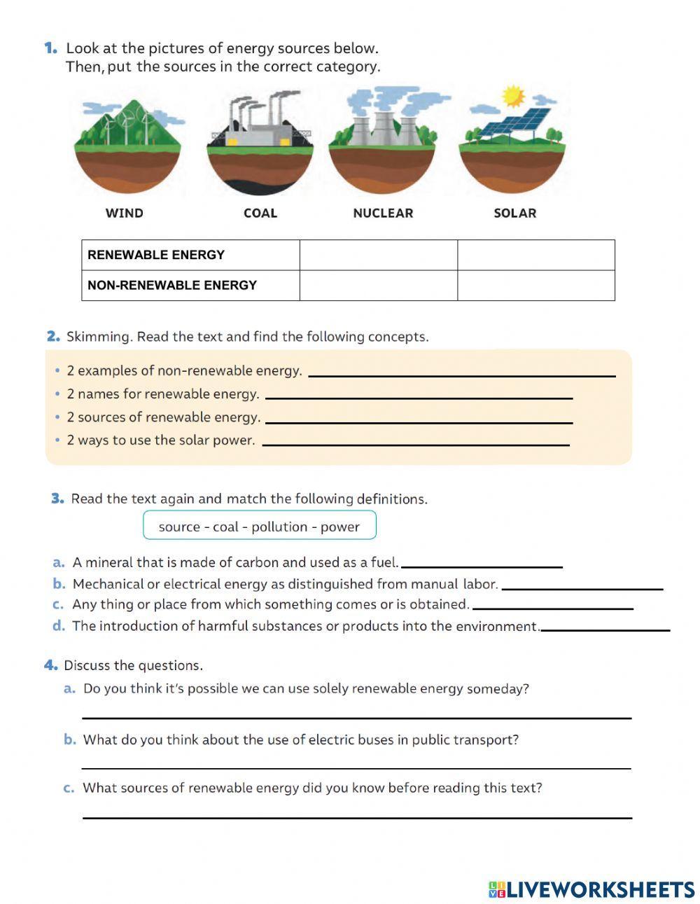 Reading Renewable Energy