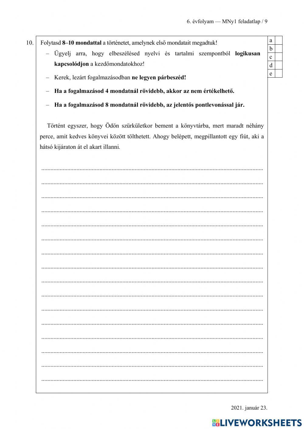 6. Felvételi 2021.01.23.