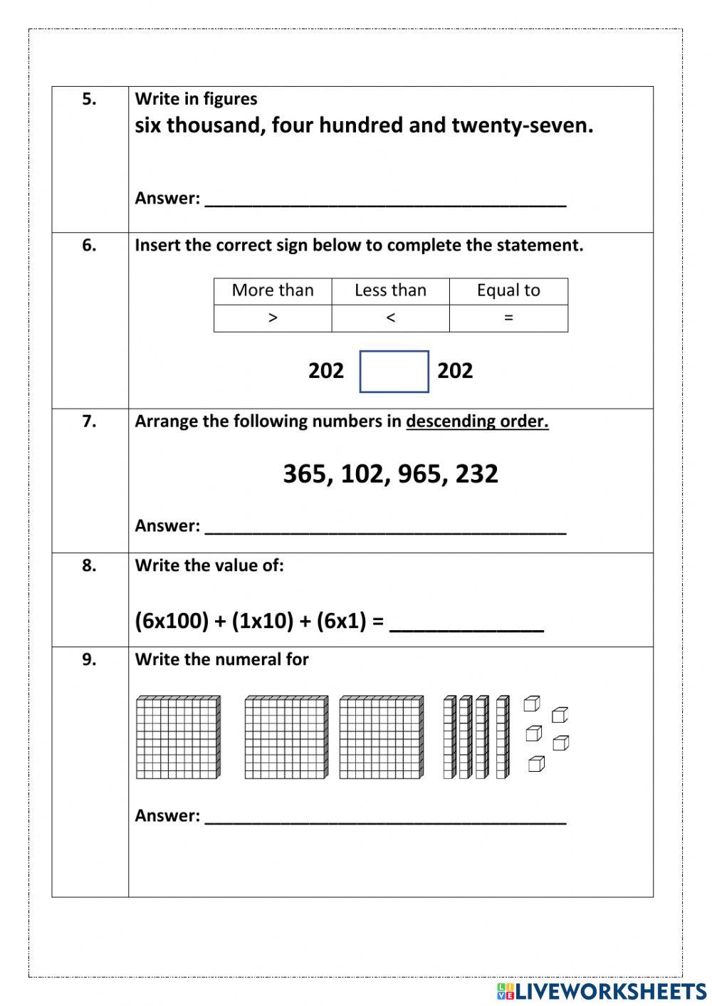 Mathematics Practice Test 2