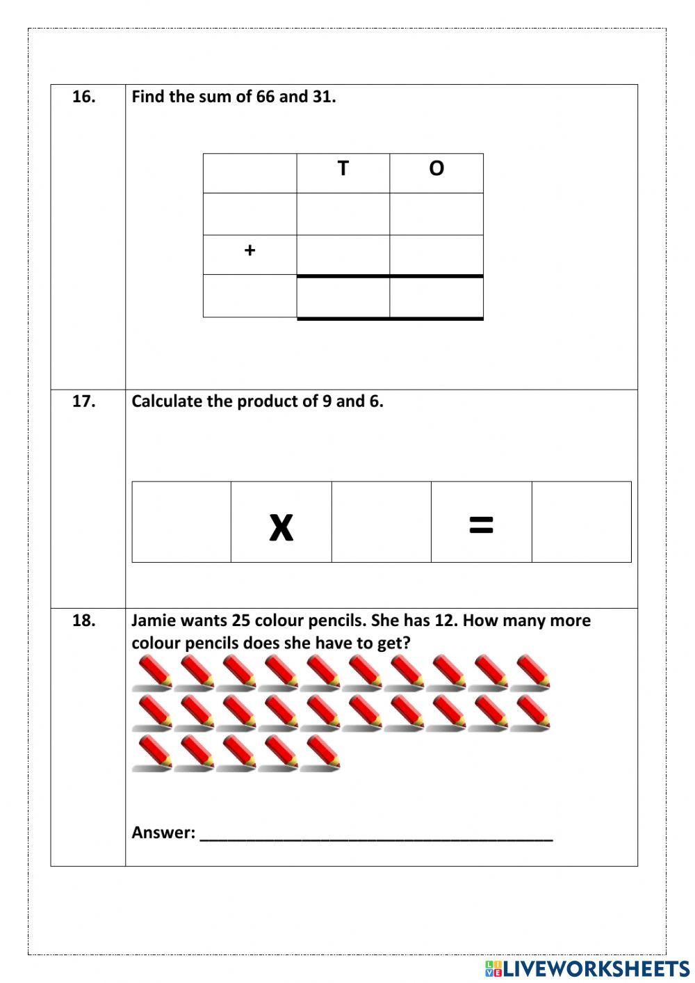 Mathematics Practice Test 2