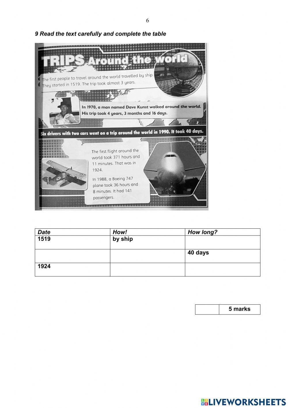 Summative Test Year 4