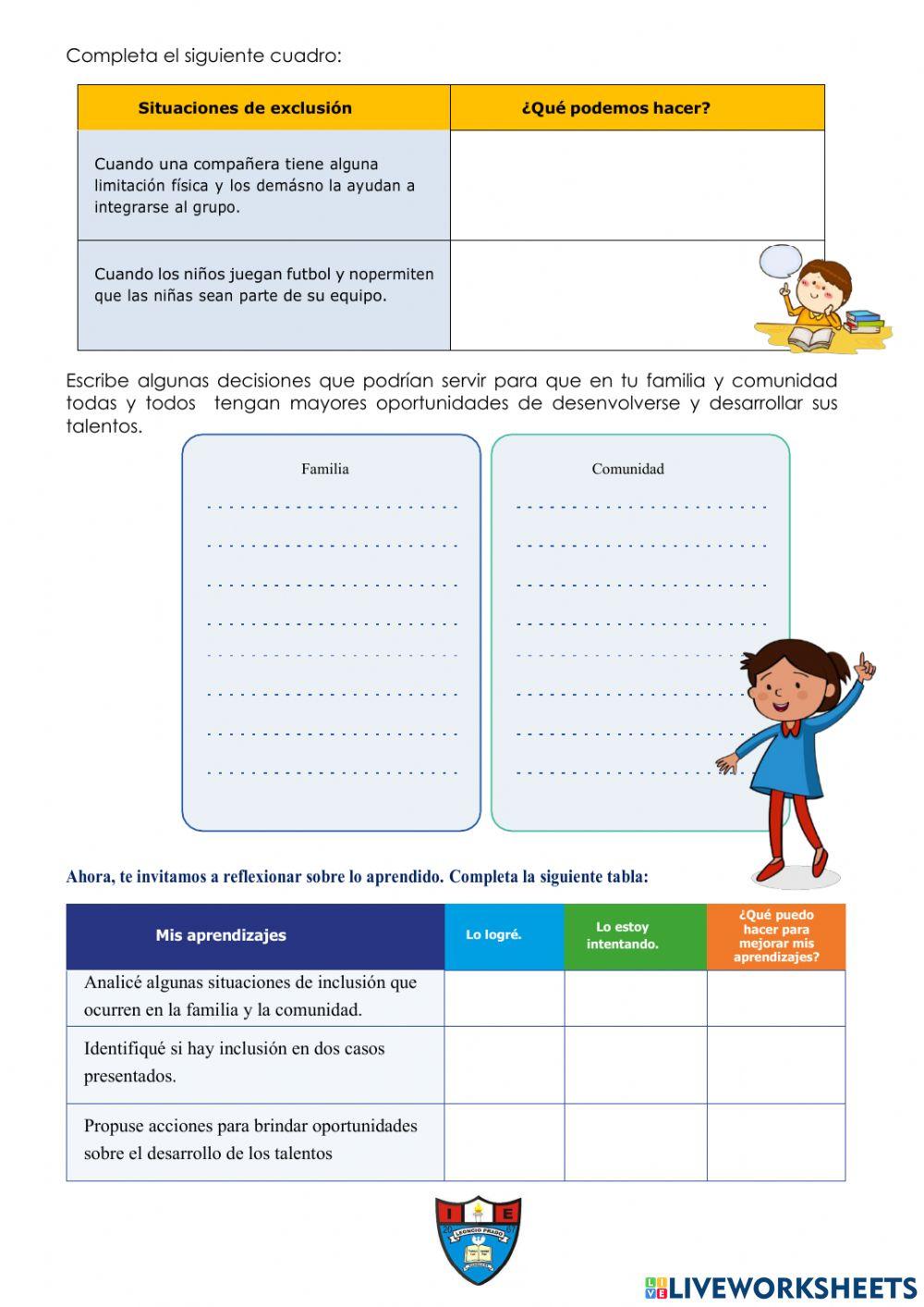 Reflexionamos sobre cómo la inclusión contribuye a que todas y todos nos desarrollemos plenamente