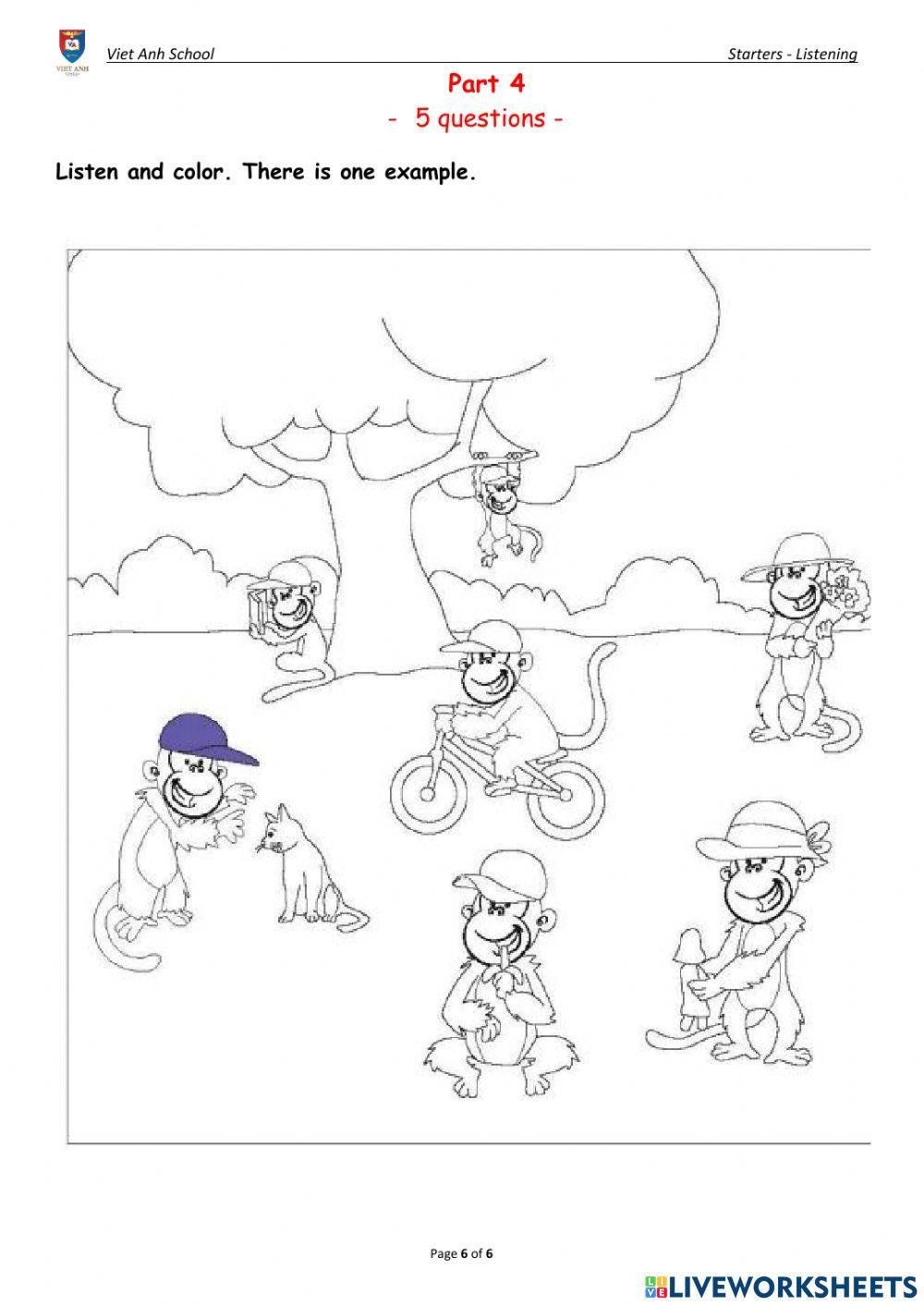 Starters listening - 02