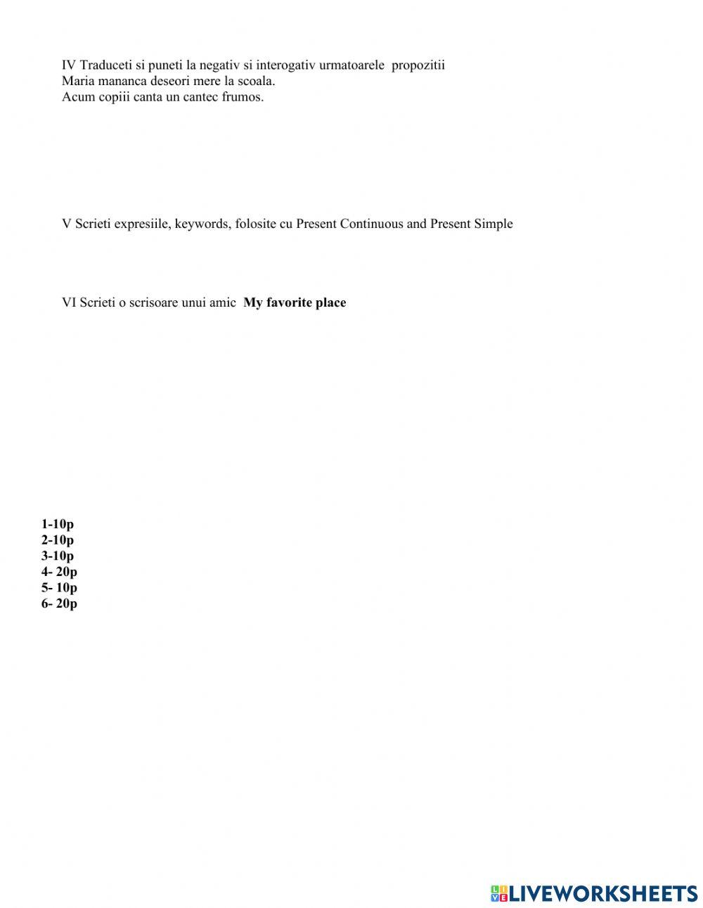 Pronouns, Nouns, and Present Tenses p3 9