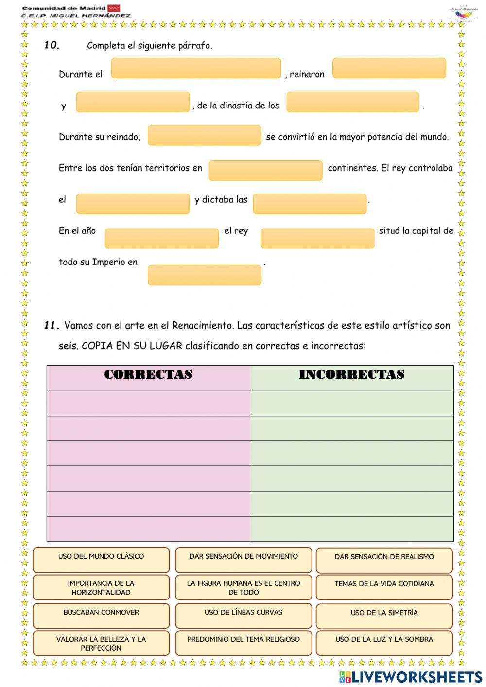 EDAD MODERNA EL RENACIMIENTO