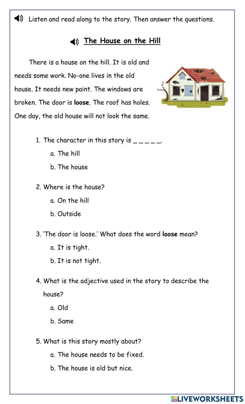 November Reading Assessment DJ