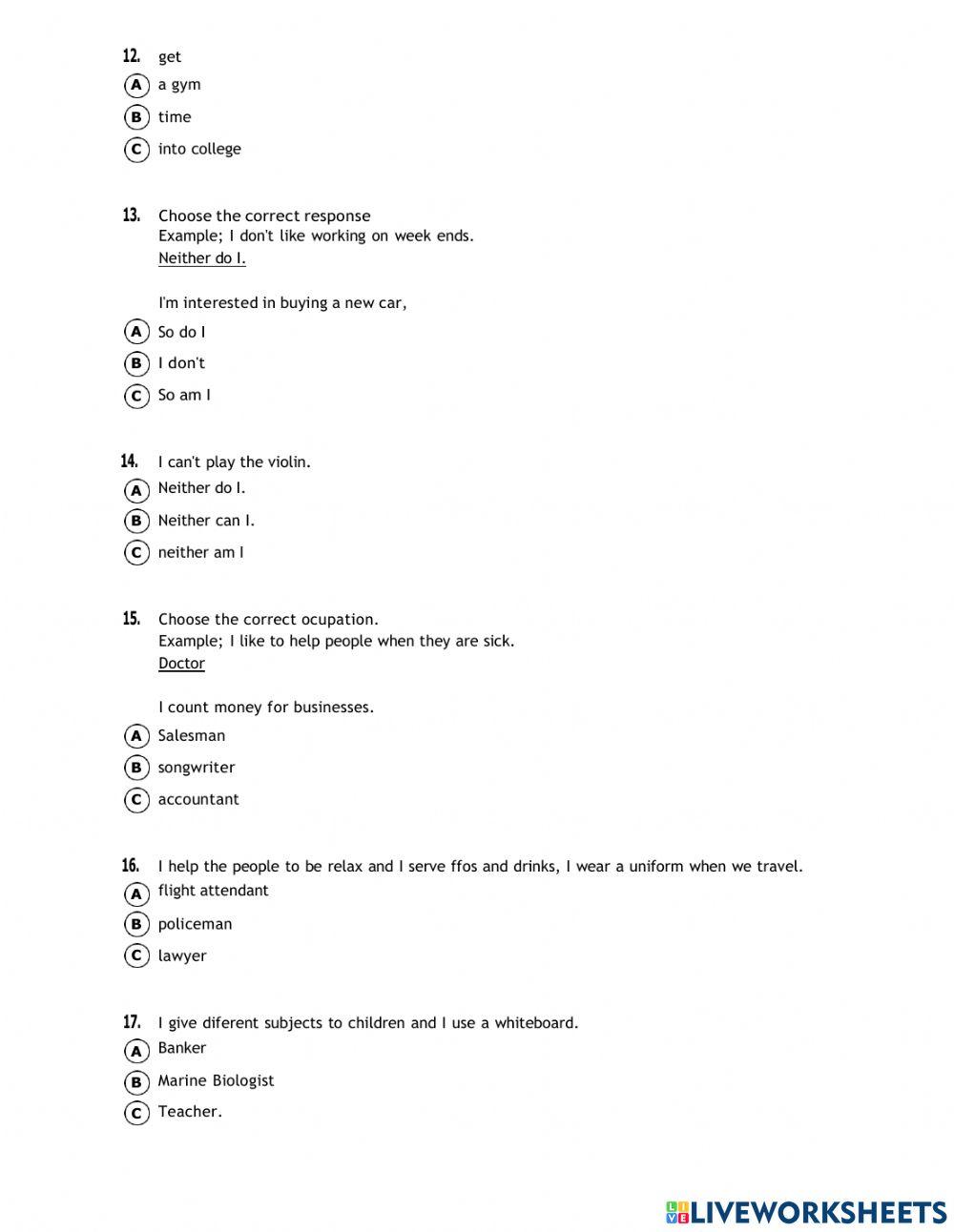 Quiz unit 5 & 6 blue bk