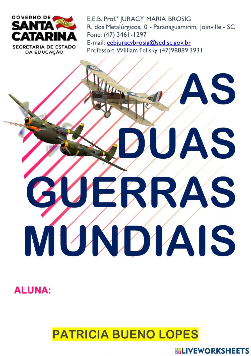 1ª e 2ª guerras mundiais