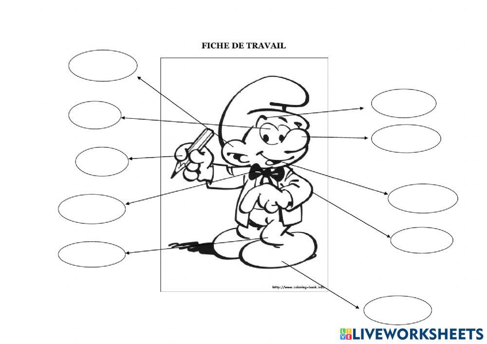 Les parties du corps