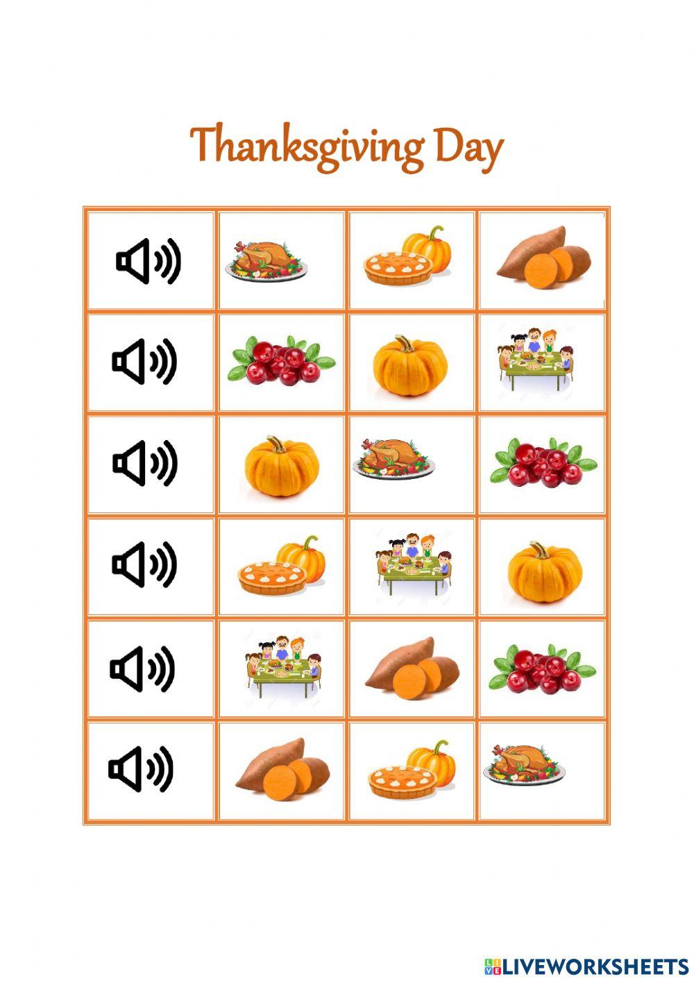 Thanksgiving Day Thanksgiving Day