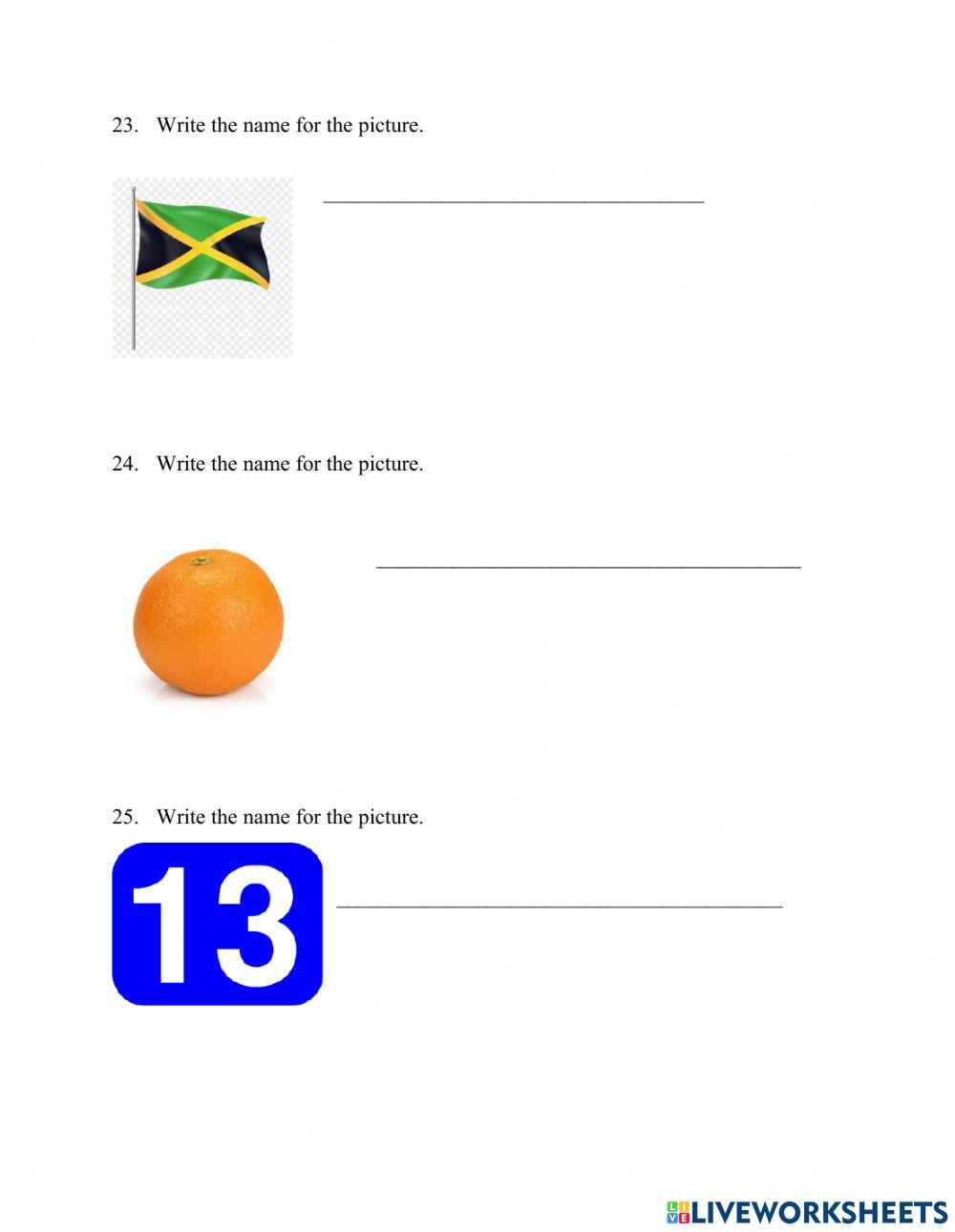 Spelling and Vocabulary