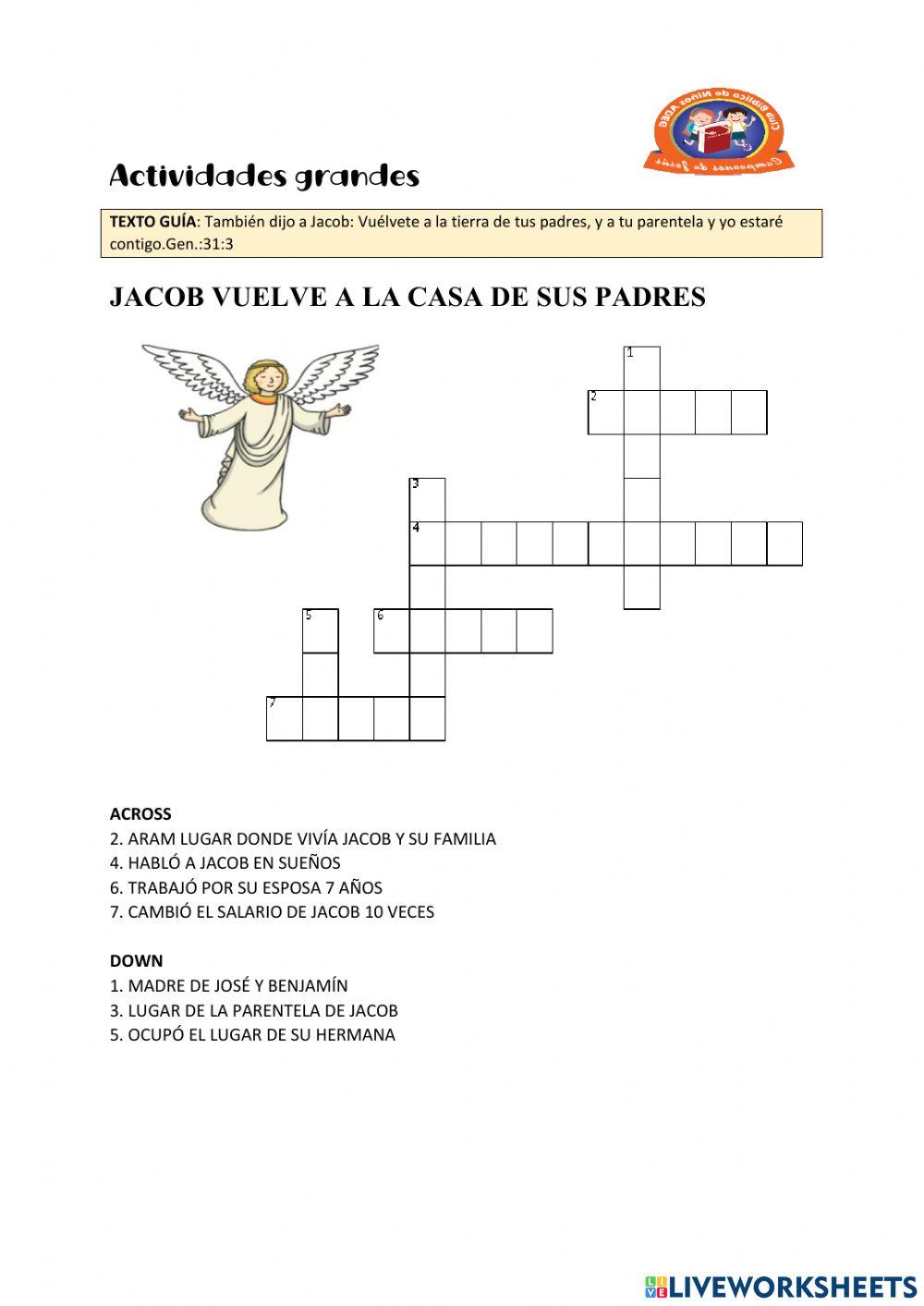 Jacob vuelve a la casa de sus padres