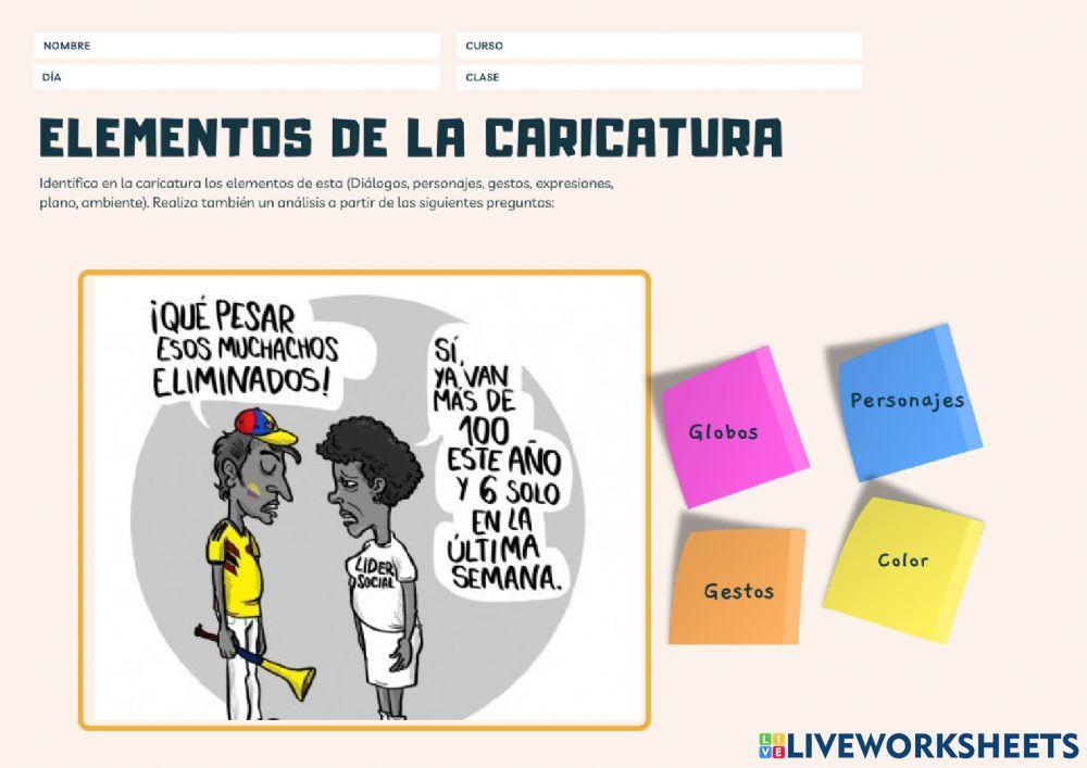 Elementos Caricatura