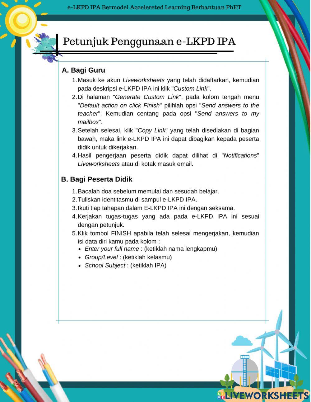 E-LKPD IPA ENERGI KINETIK DAN POTENSIAL