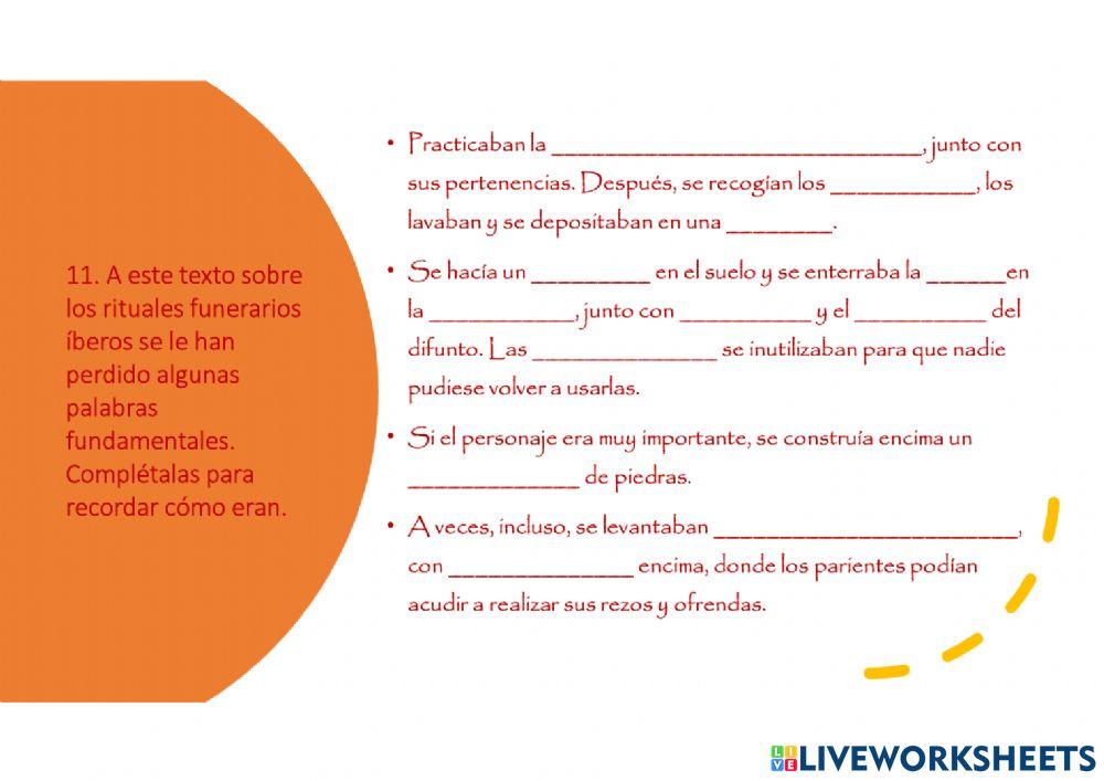 RITUALES FUNERARIOS ÍBEROS