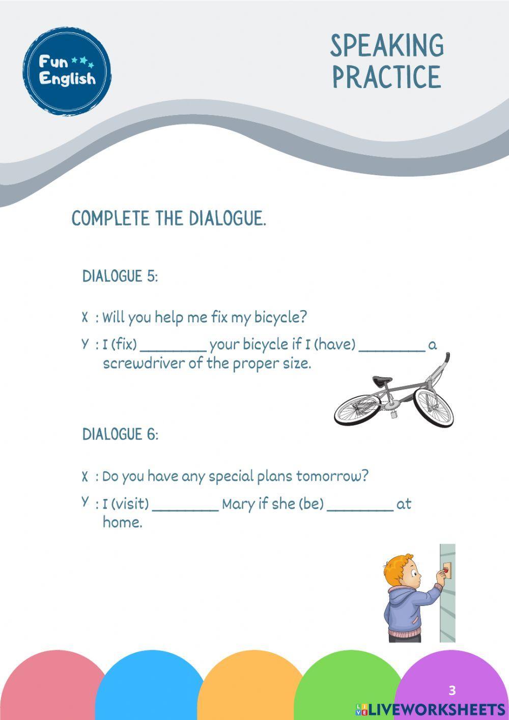 First Conditional Dialogue