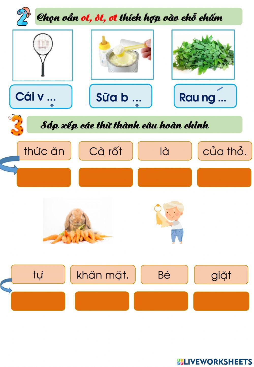 Tiếng việt - ôn tập cđ 10