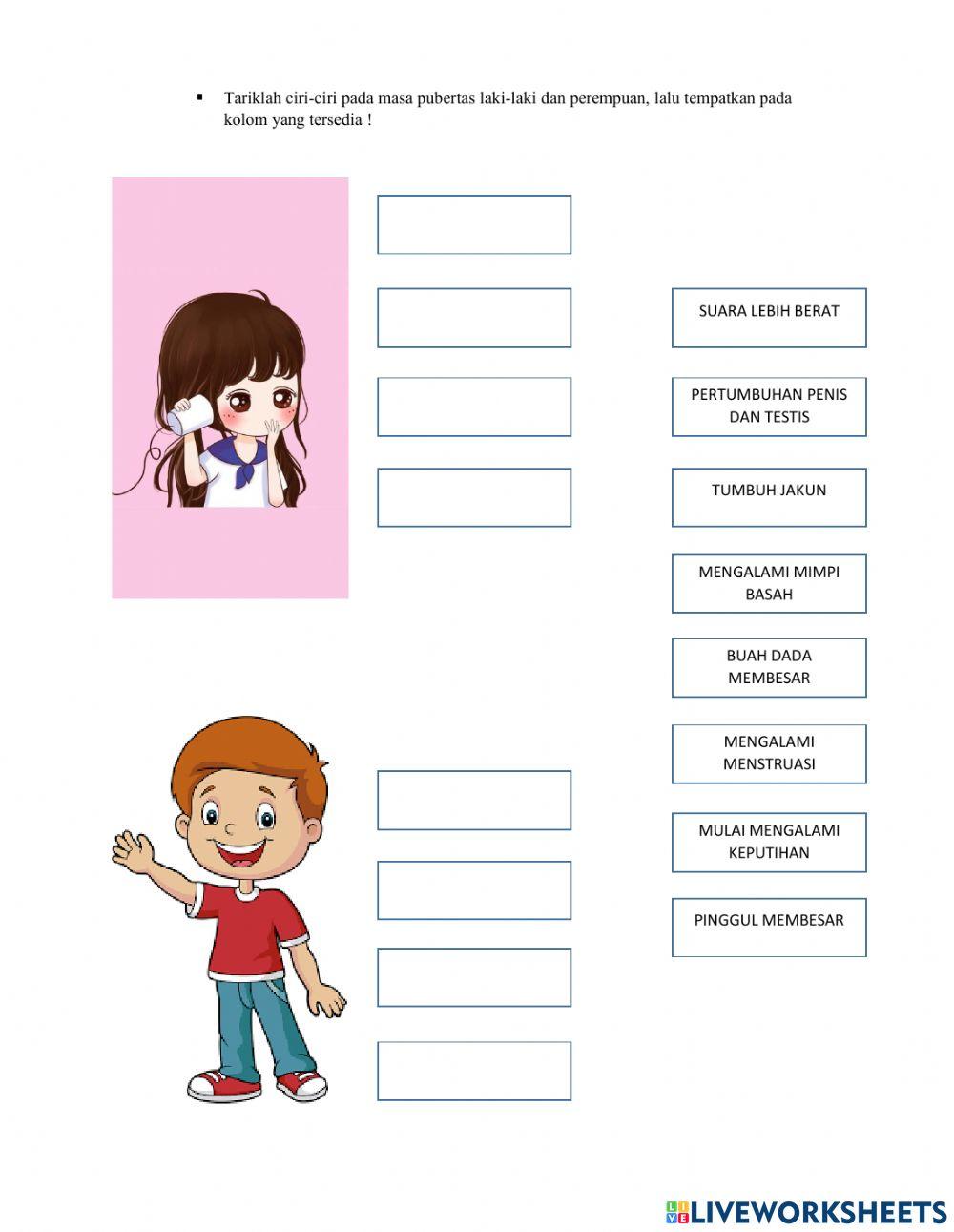 Ciri-ciri masa pubertas