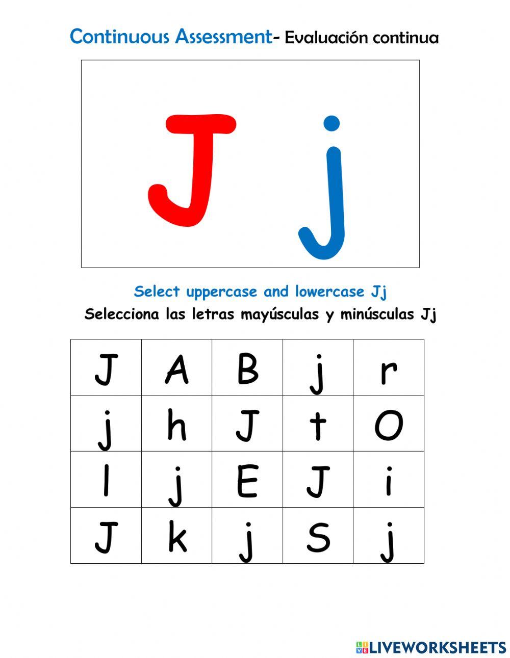 Letter Jj
