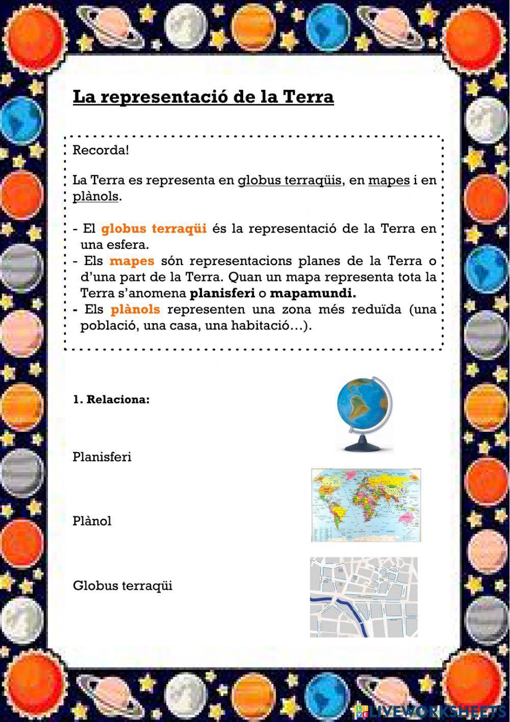 La representació de la Terra