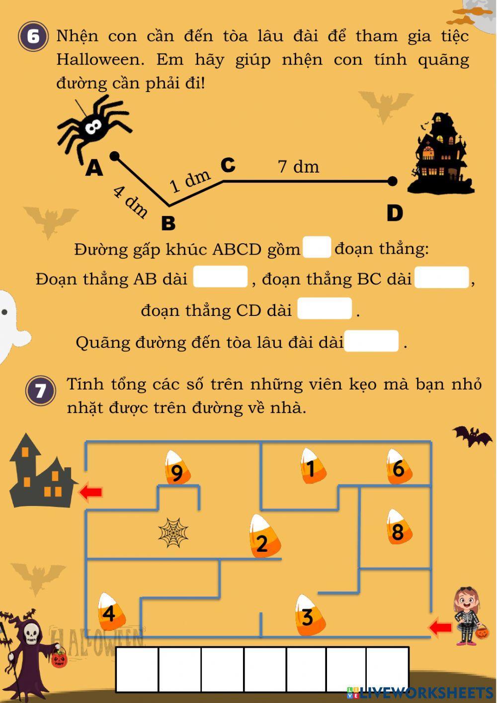 Toán lớp 2 - Tuần 6