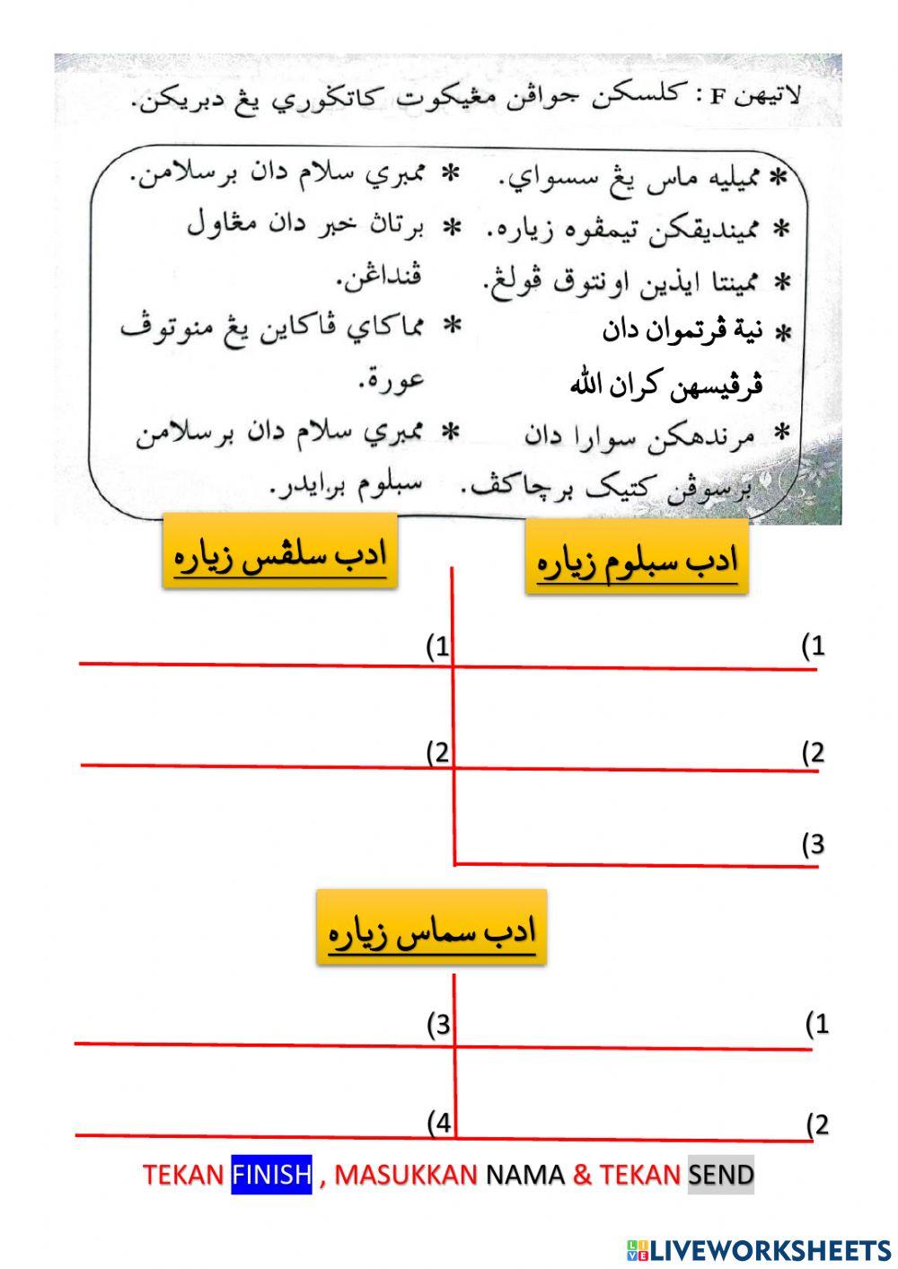 Ulangkaji adab ziarah rakan (bhgn 2)