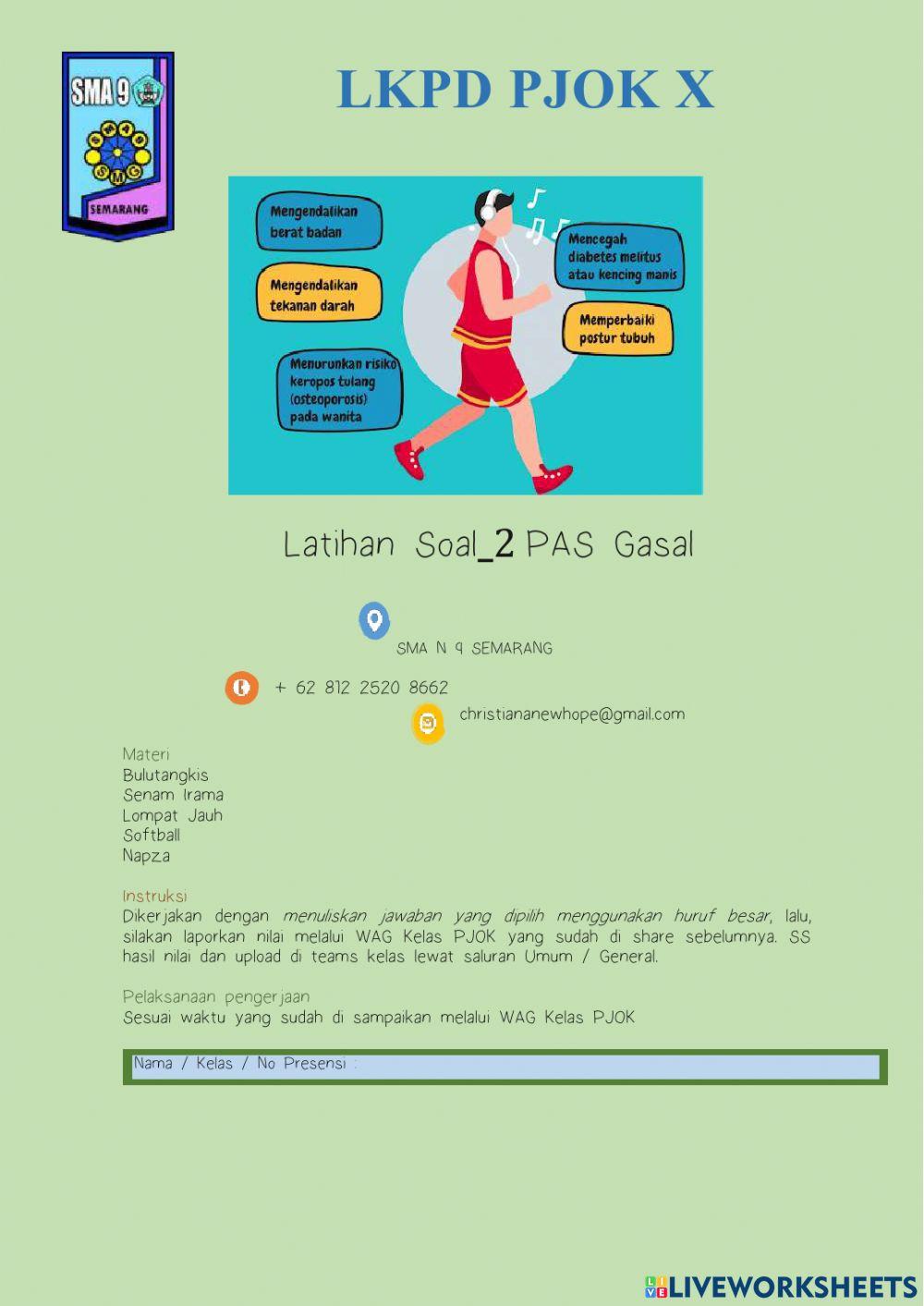 LKPD PJOK X Latso-2 PAS