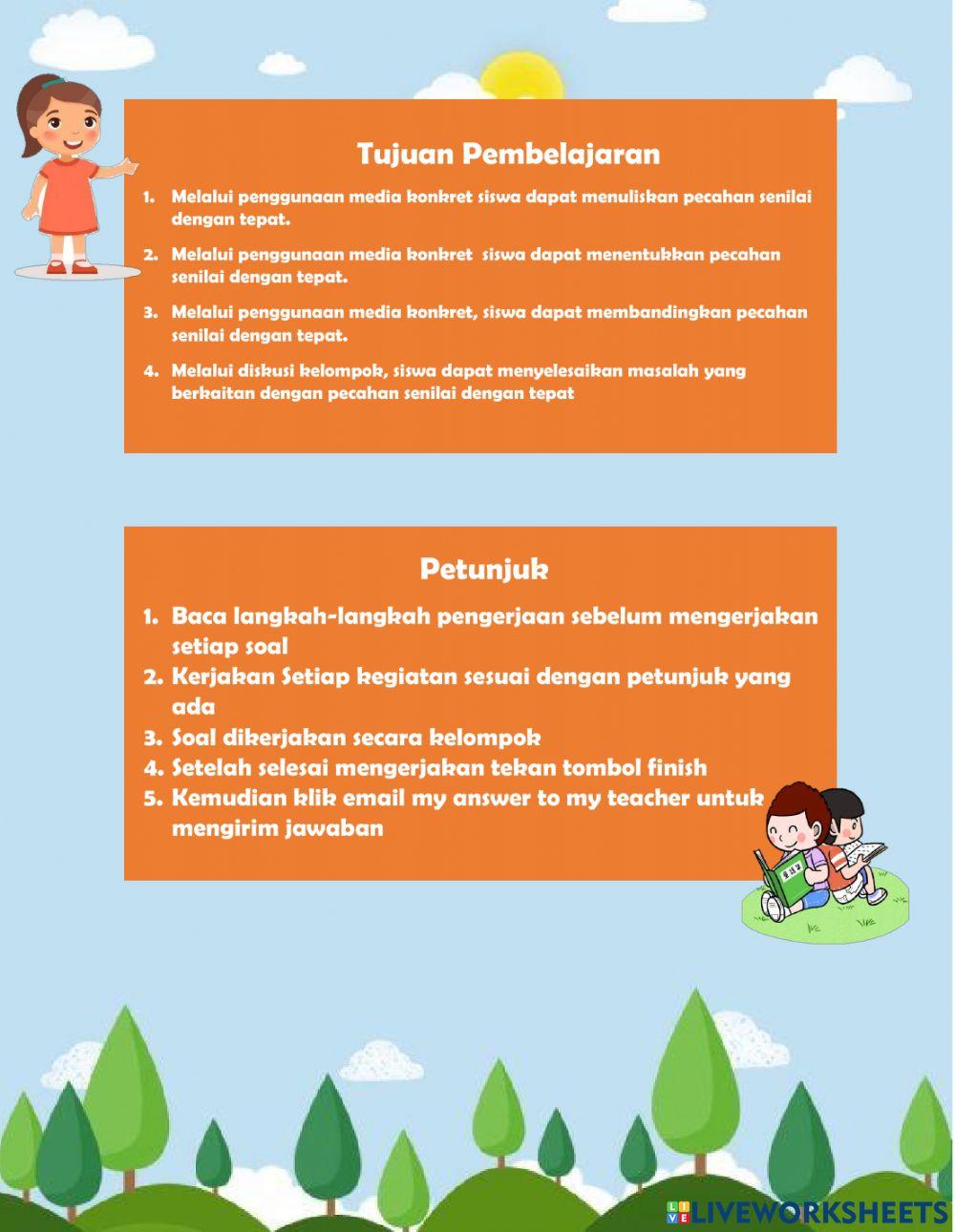 LKPD Pecahan Senilai