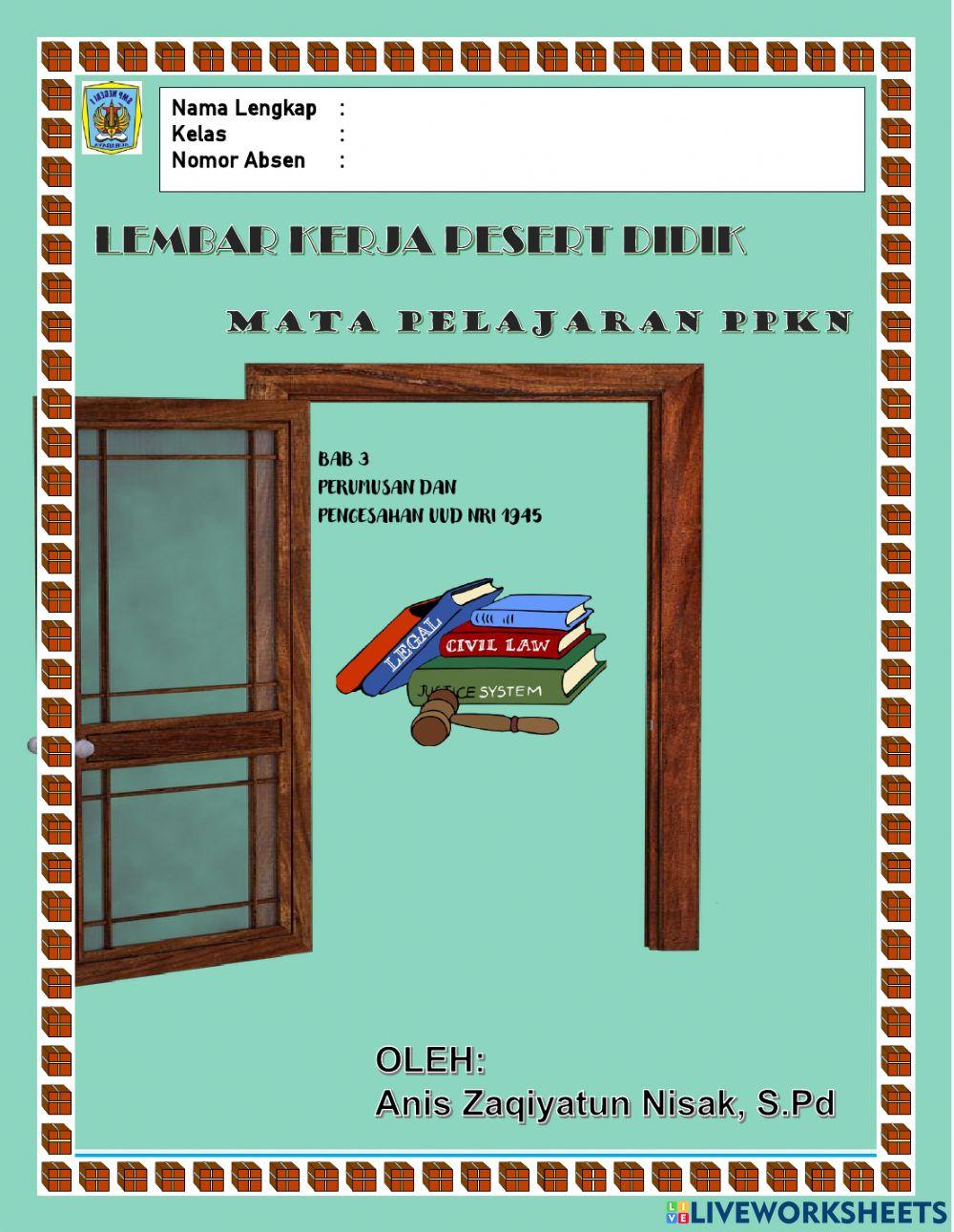 ELKPD Perumusan Pancasila