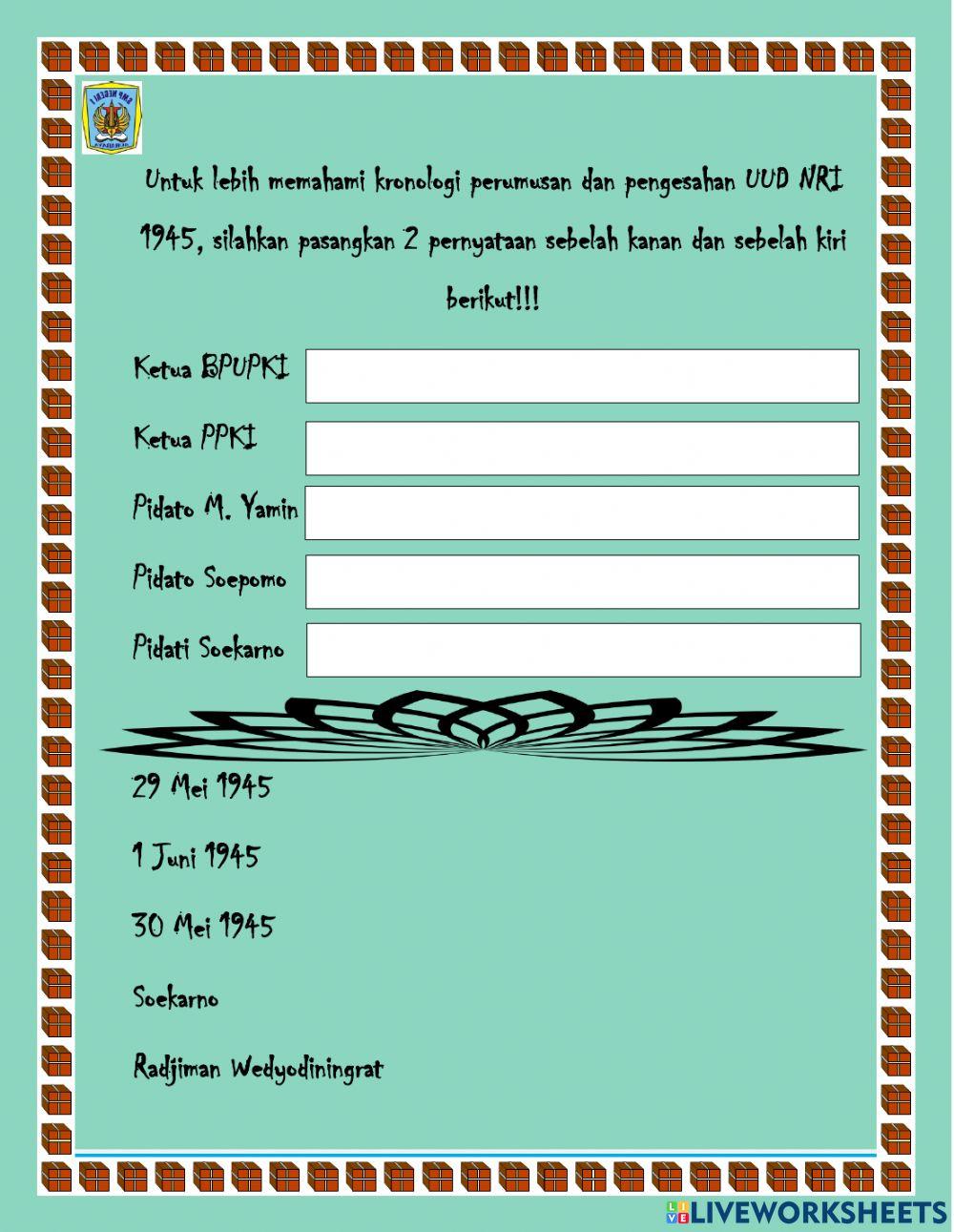 ELKPD Perumusan Pancasila