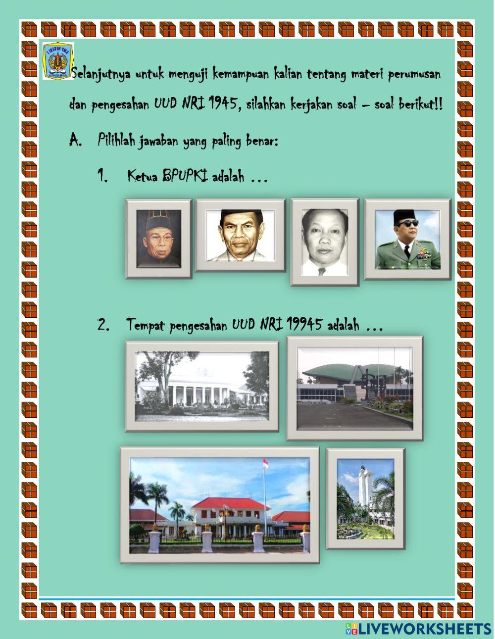 ELKPD Perumusan Pancasila