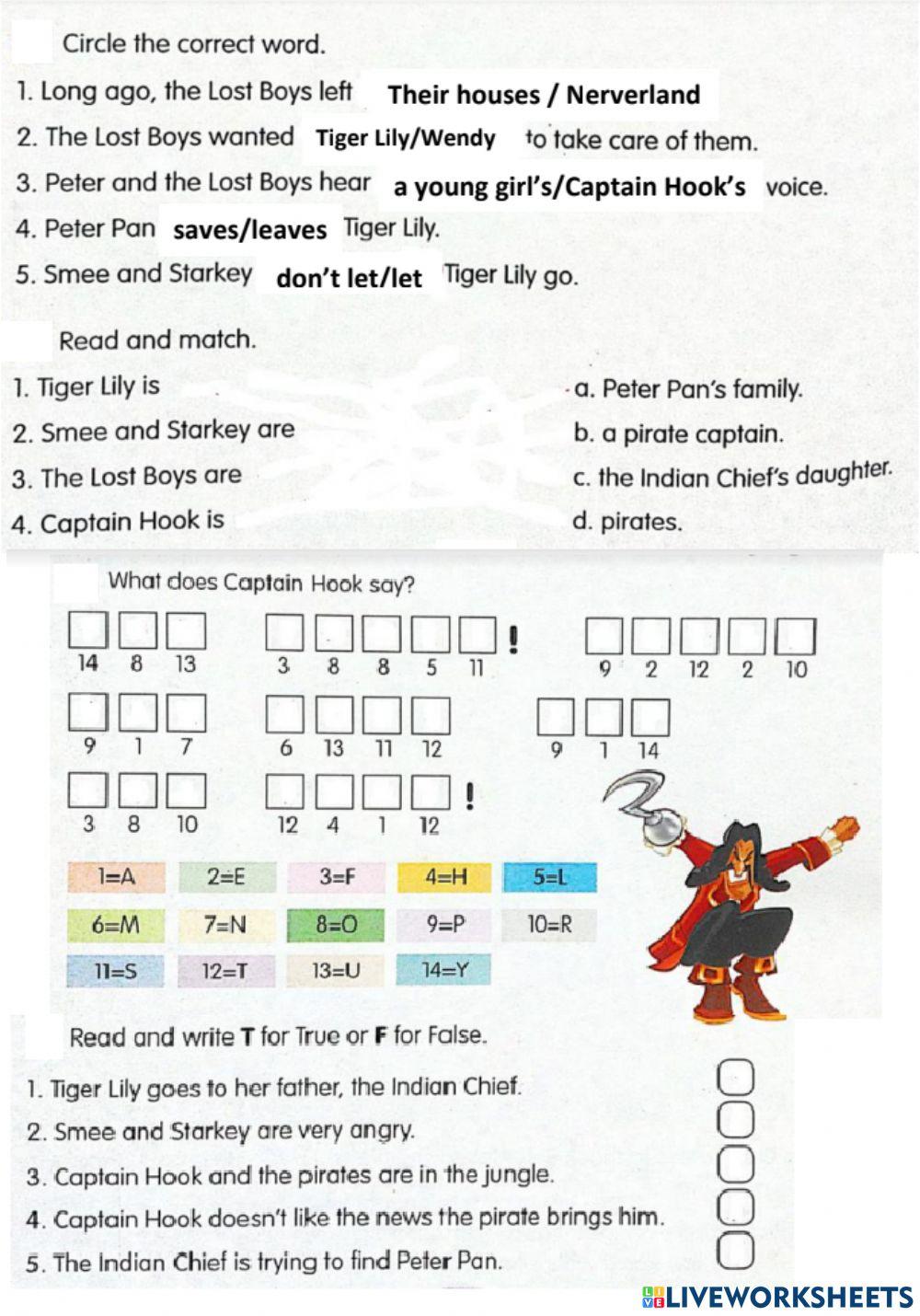 Peter Pan mm publications PAGES 20 and 26