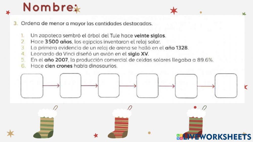 Unidades de tiempo santillana 5° mate