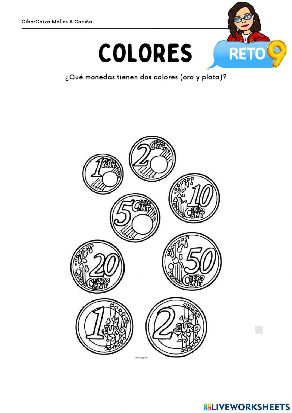 Reto 7-8-9 monedas euro