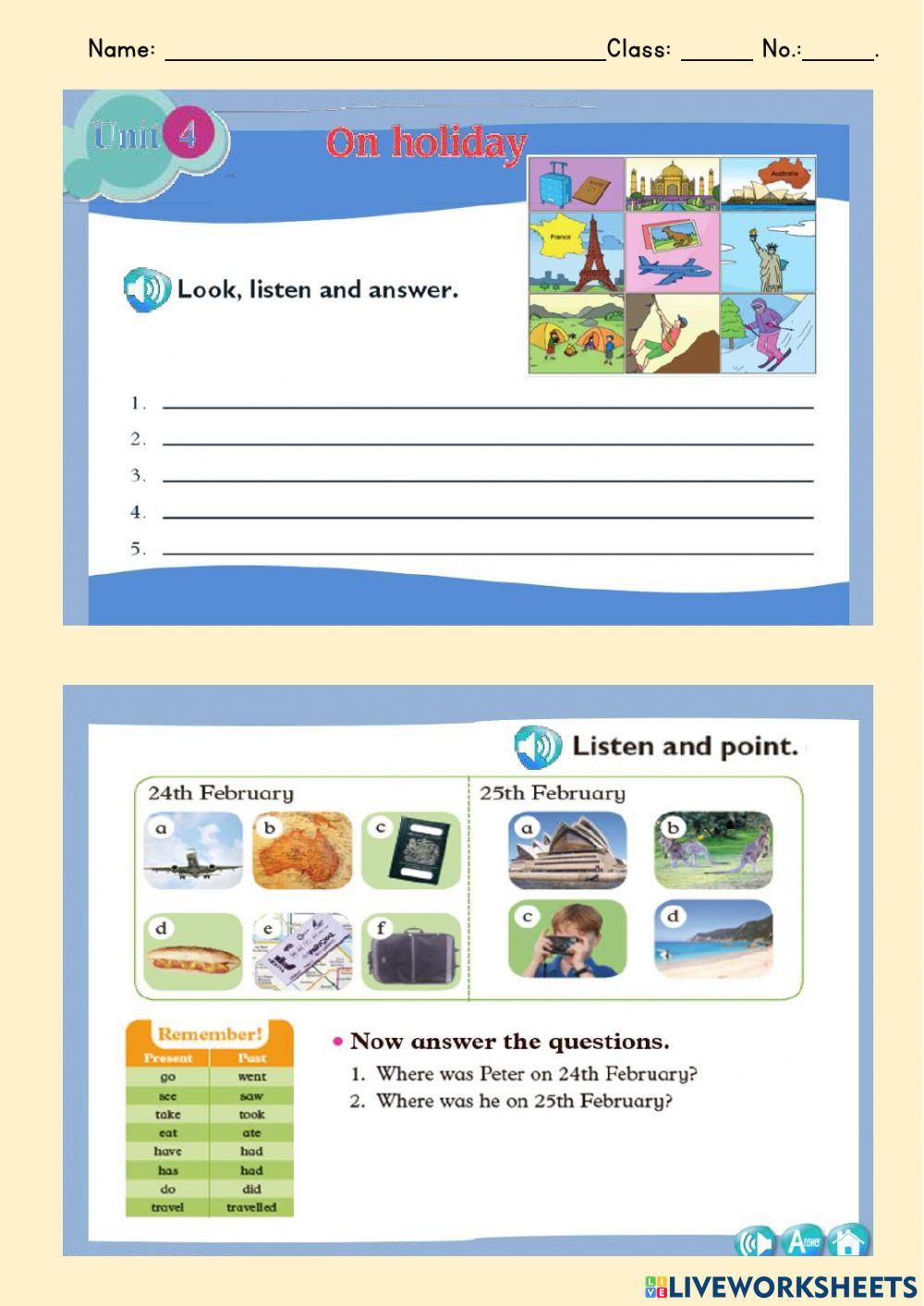 Holiday Listening Activity Holiday Listening Activity