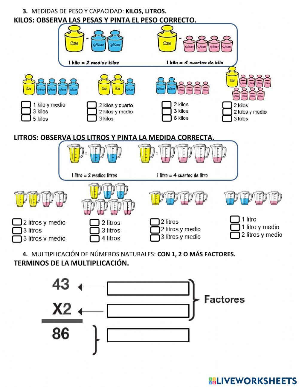 Evaluación de Matemática
