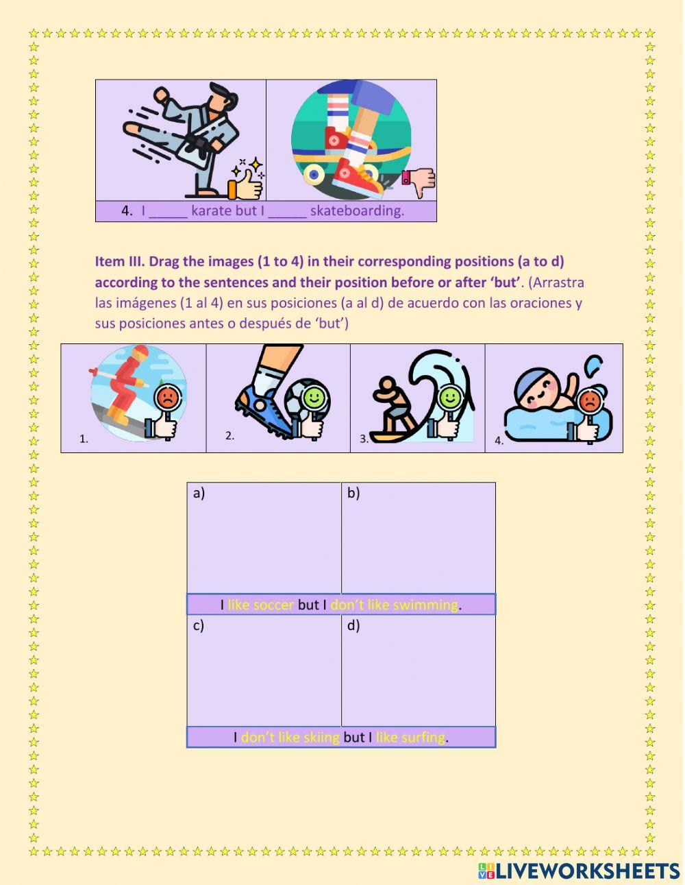 Test 'Contrasting with but'