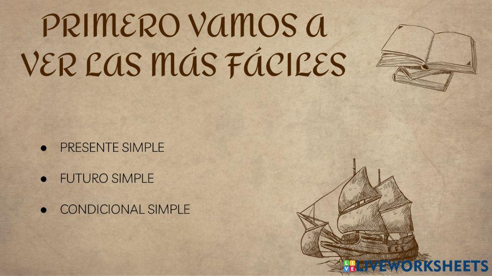 Verbos en Indicativo I