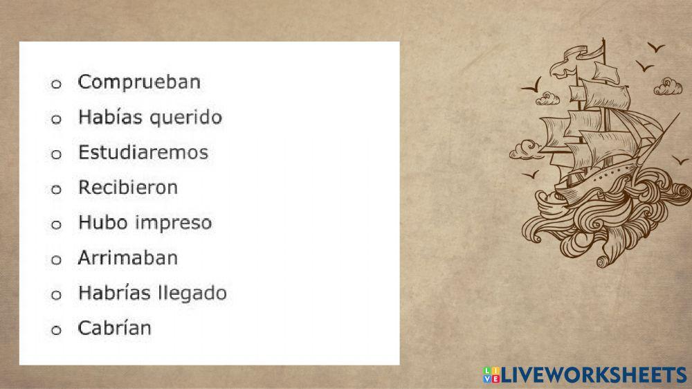 Verbos en Indicativo II