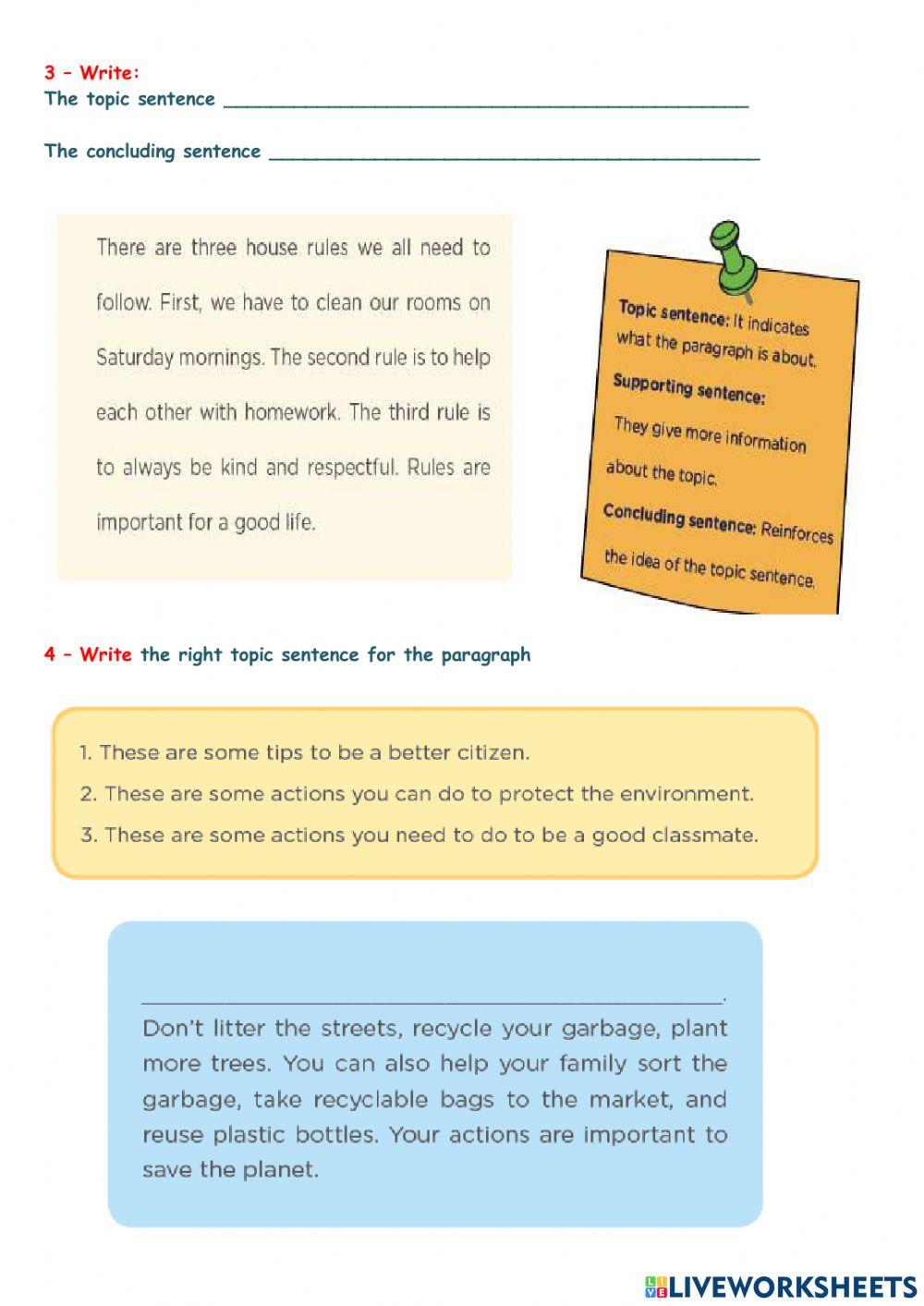 Do-s and Don’ts! & A Good Classmate is a Good Citizen!