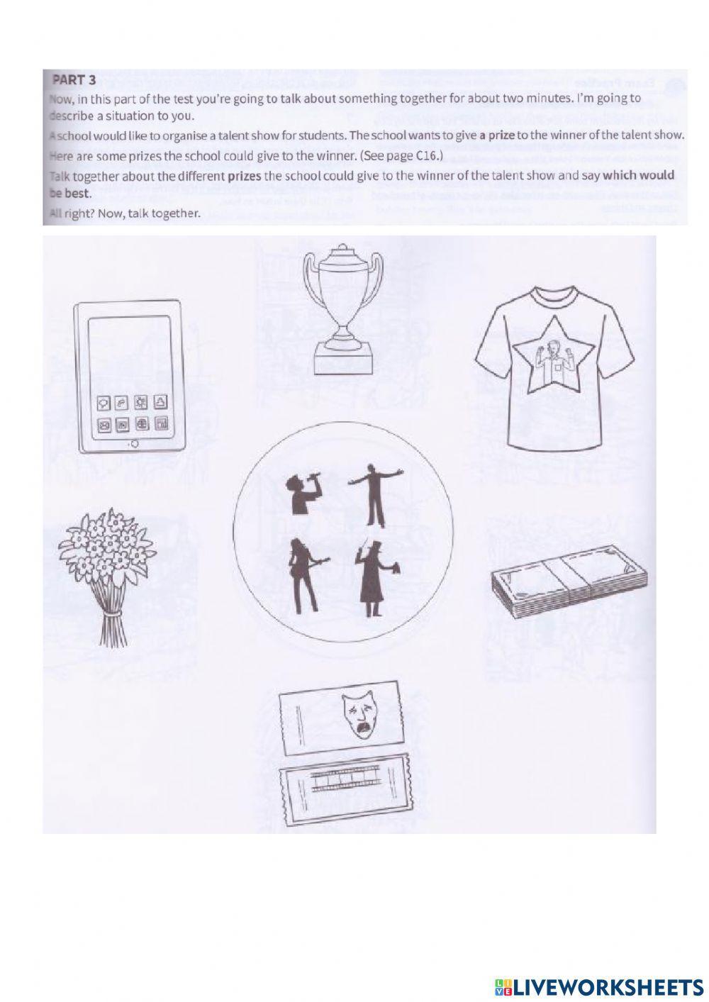 speaking part 3 and 4