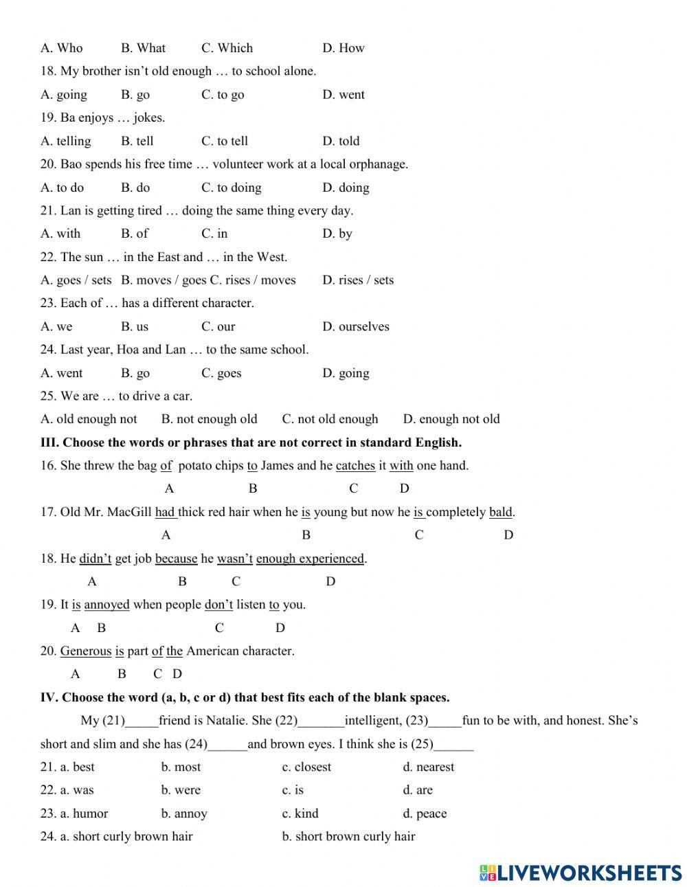 E8- test 1 U1,2