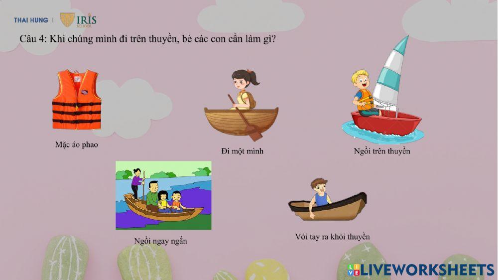 Bé khám phá phương tiện giao thông