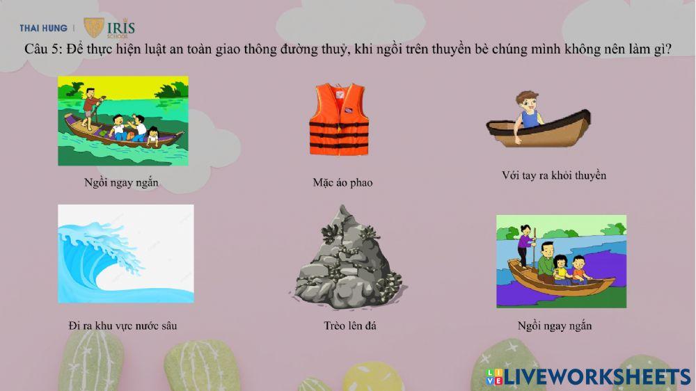 Bé khám phá phương tiện giao thông